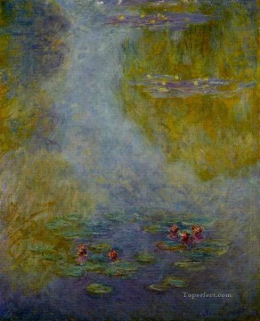  claude canvas - Water Lilies XIX Claude Monet